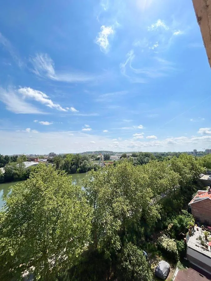 Apartamento Vue Garonne - Stadium - Tramway Toulouse Francia